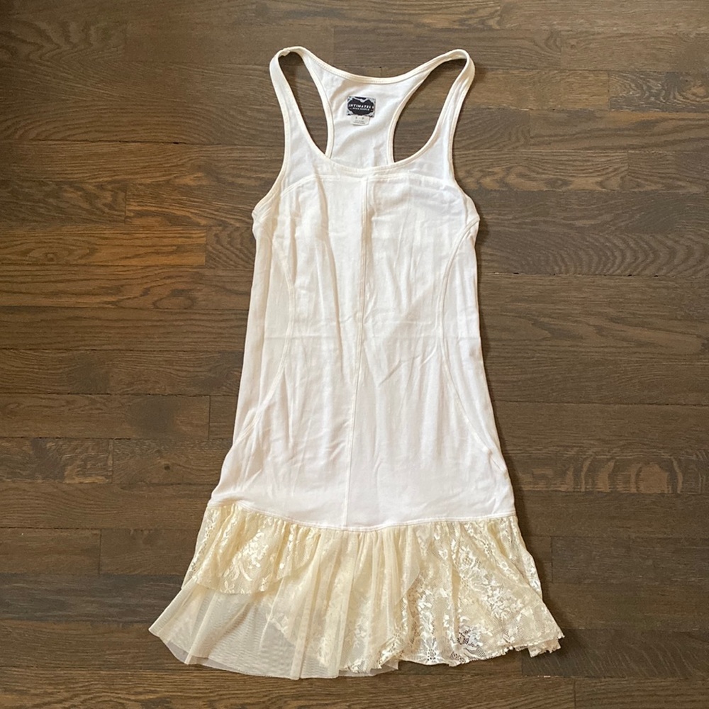 Free People Intimately Slip w. Lace Hem